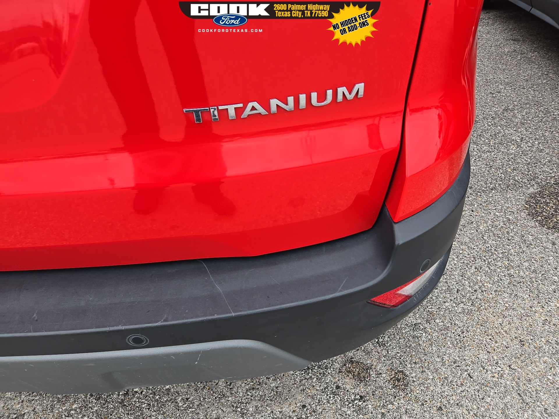 2021 Ford EcoSport Titanium Red at AutoSavvy Houston Northwest