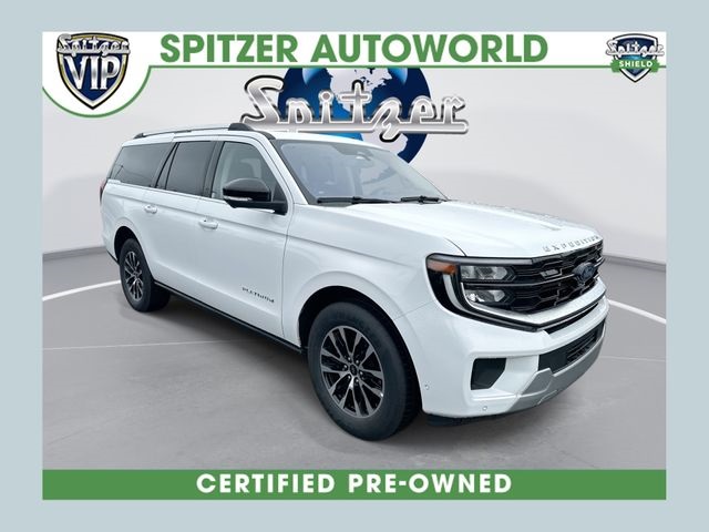 Oxford White 2025 Ford Expedition MAX Platinum 4WD SUV / Crossover Four-Wheel Drive Automatic