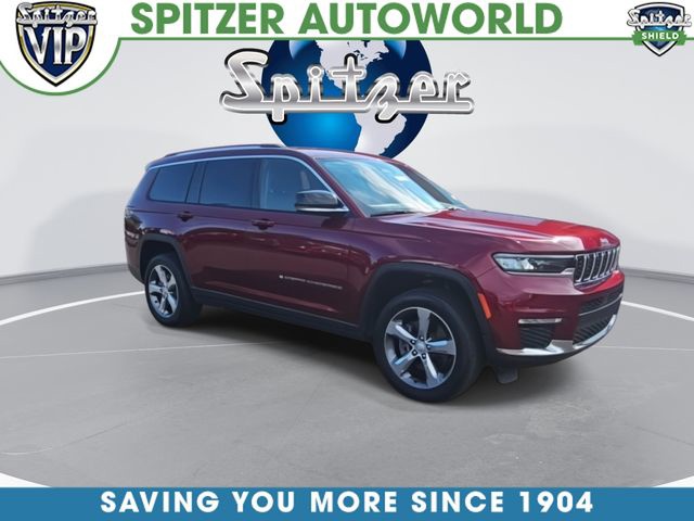 Velvet Red Pearlcoat 2022 Jeep Grand Cherokee L SUV / Crossover Four-Wheel Drive 8-Speed Automatic