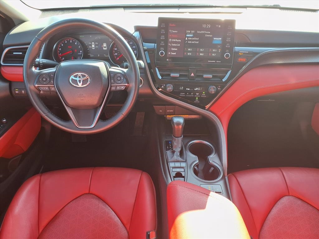2021 Toyota Camry XSE White at Westside Lexus