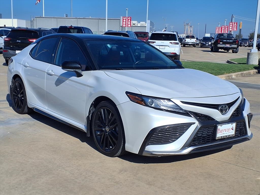 2021 Toyota Camry XSE White at Westside Lexus