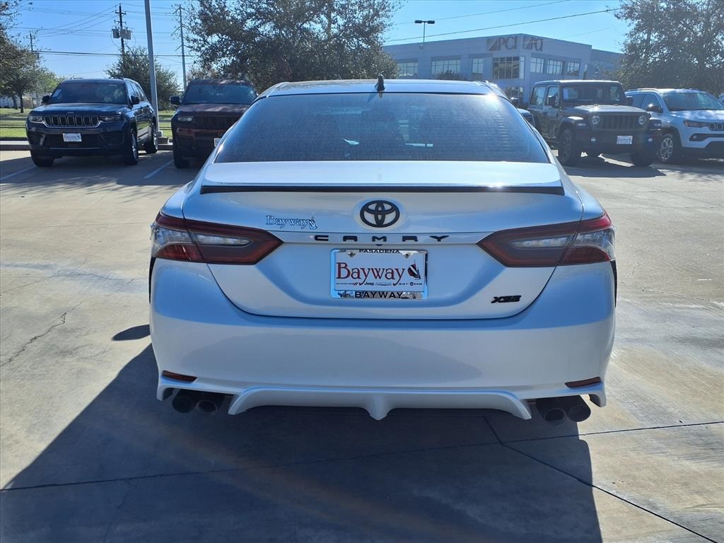 2021 Toyota Camry XSE White at Westside Lexus