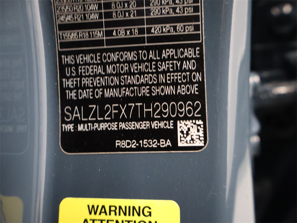 2026 Land Rover Range Rover Evoque P250 Dynamic SE AWD