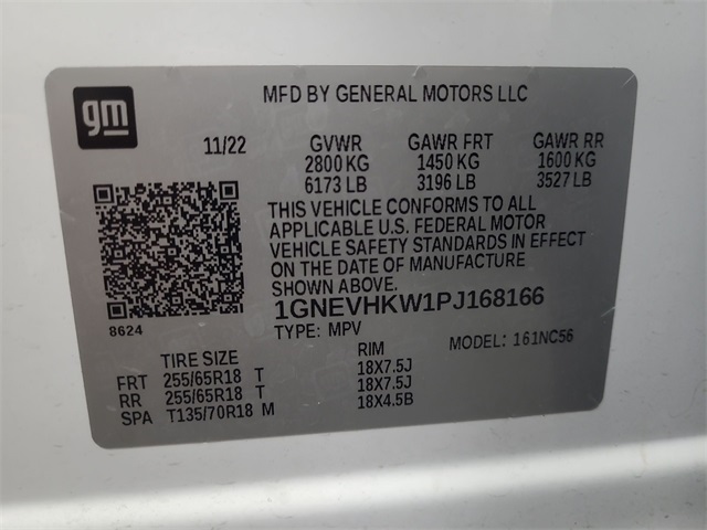 2023 – Chevrolet – Traverse