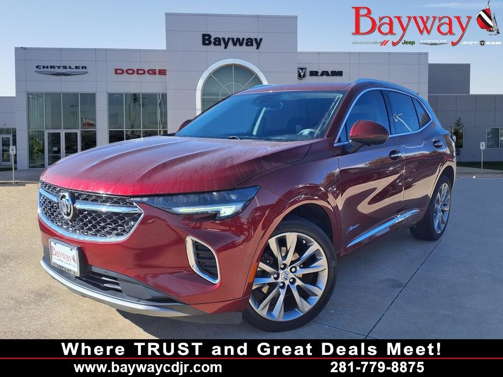 2022 Buick Envision Avenir Red at Toyota of Victoria