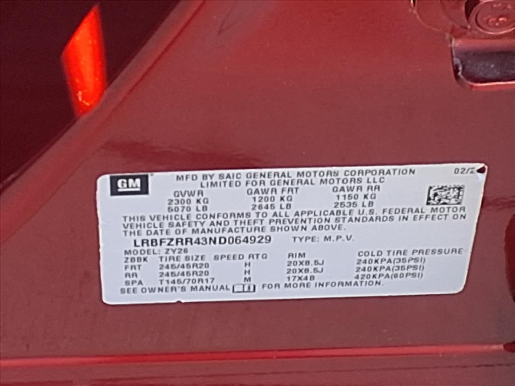 2022 Buick Envision Avenir Red at Toyota of Victoria