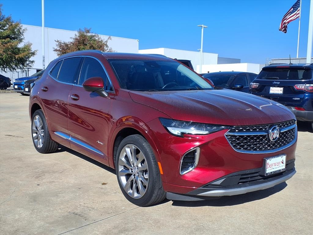 2022 Buick Envision Avenir Red at Toyota of Victoria