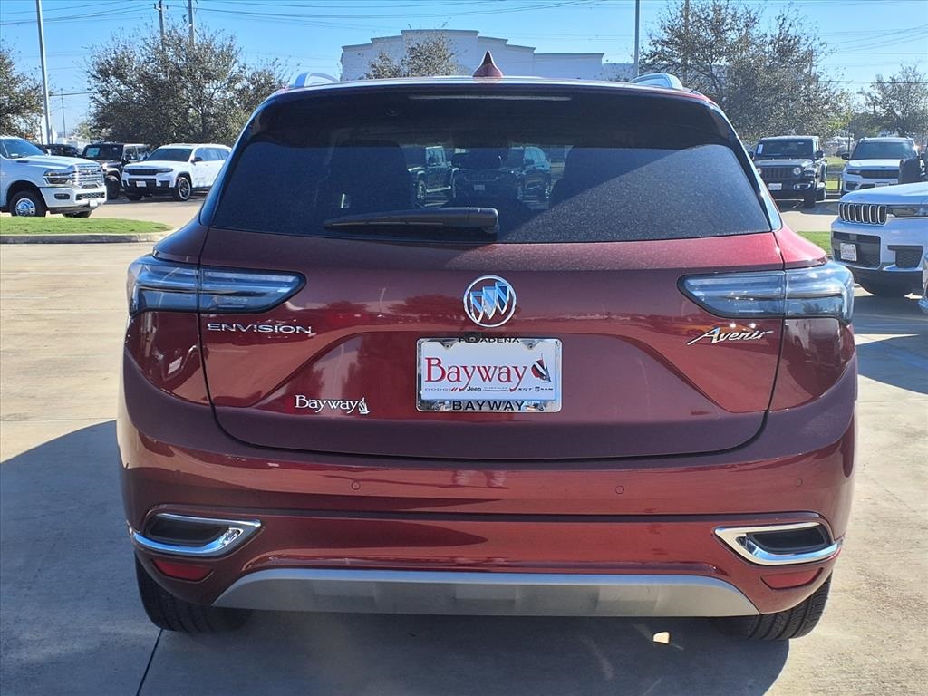 2022 Buick Envision Avenir Red at Toyota of Victoria