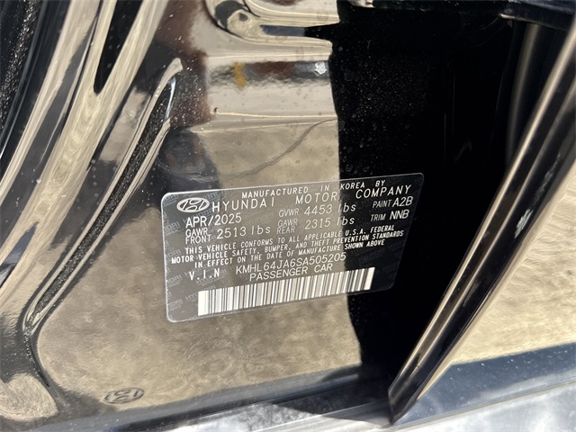 2025 Hyundai Sonata SEL Black at DeMontrond Gulf Freeway