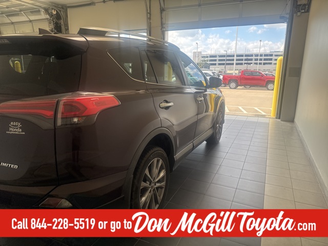 2017 Toyota RAV4 Limited Black at Wharton Ford