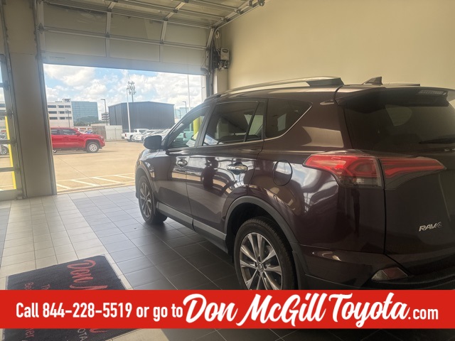 2017 Toyota RAV4 Limited Black at Wharton Ford