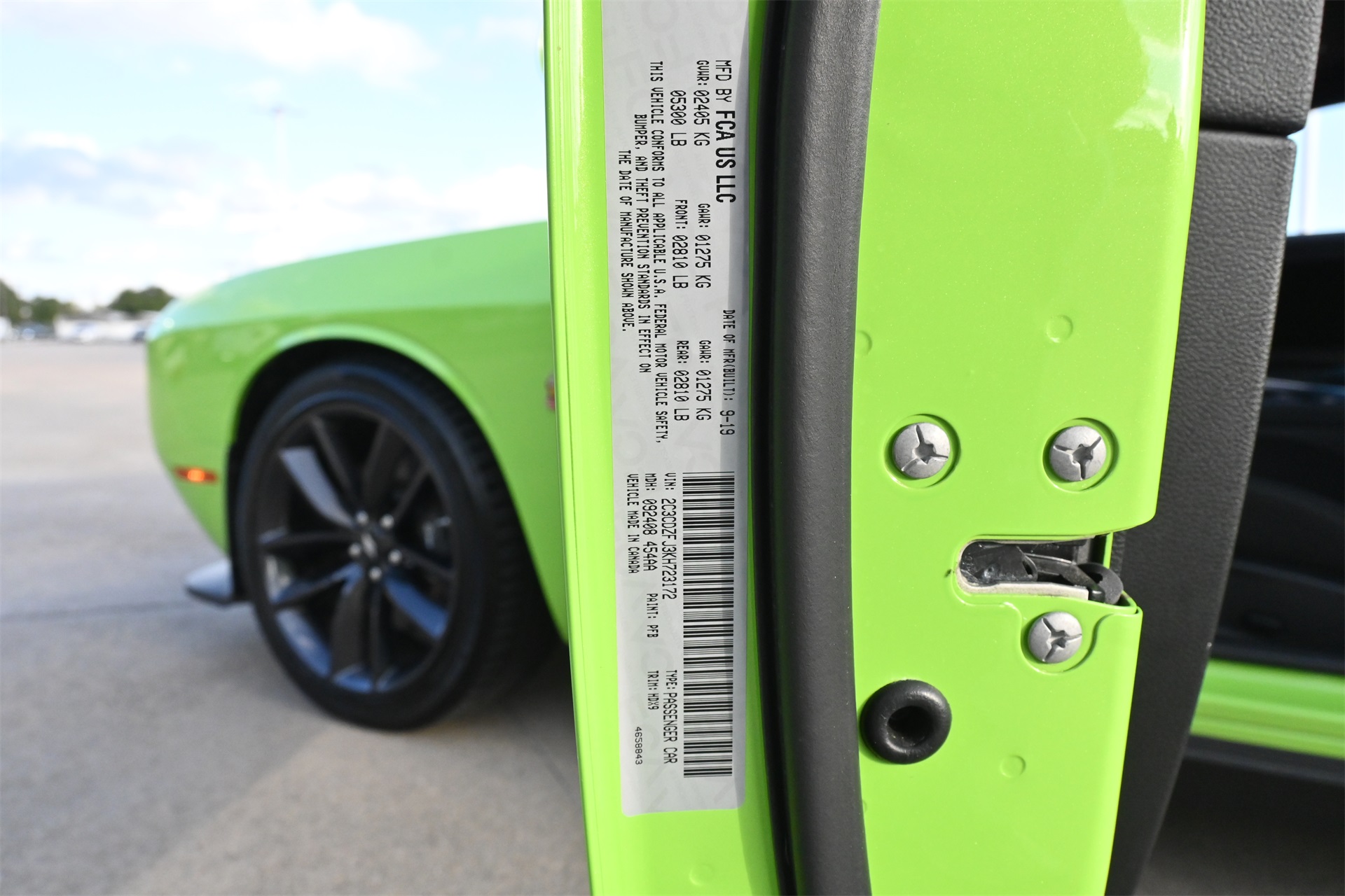 2019 Dodge Challenger R/T Scat Pack Green at Community Toyota