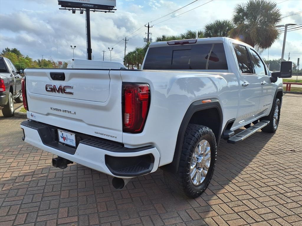 2023 GMC Sierra 2500HD Denali White at North Houston Mitsubishi