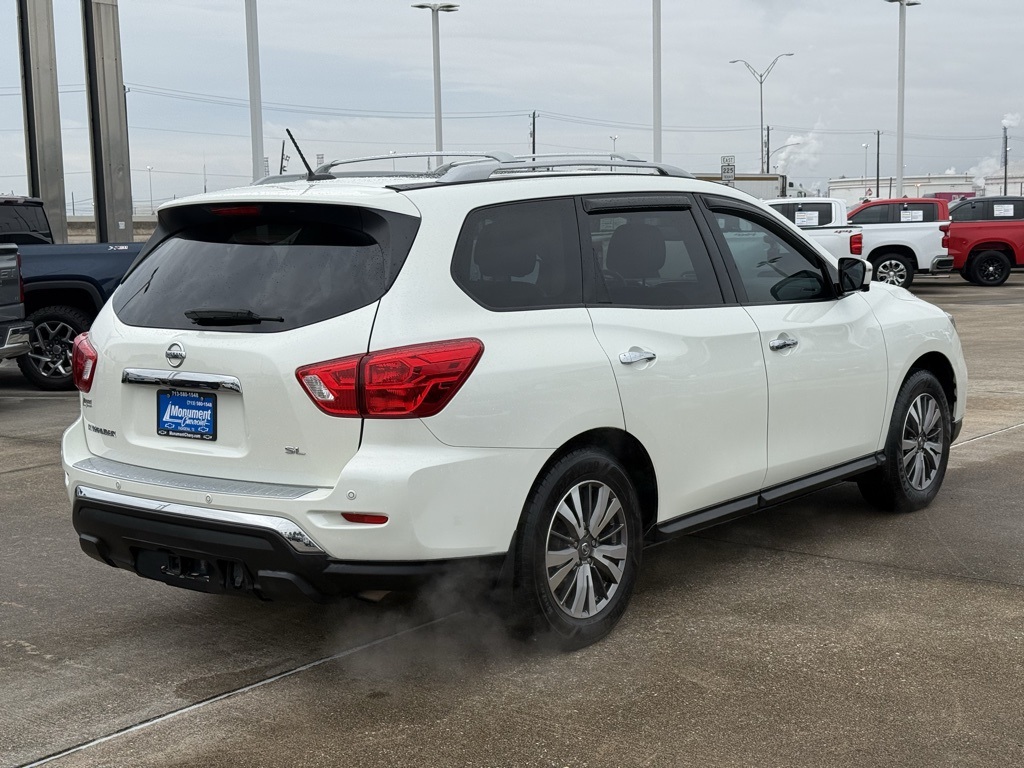 2017 Nissan Pathfinder SL White at Baytown Hyundai