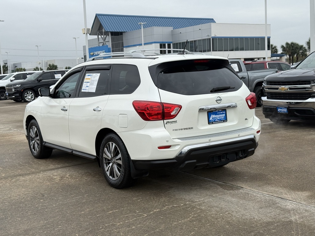 2017 Nissan Pathfinder SL White at Baytown Hyundai