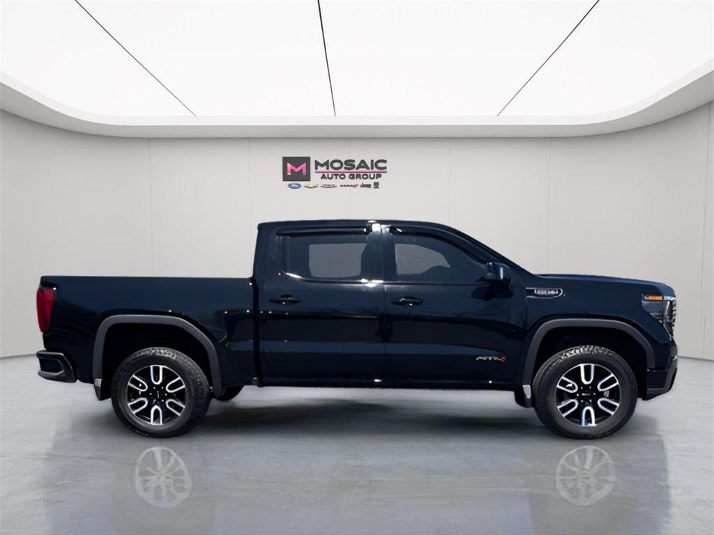 Used 2025 GMC Sierra 1500 AT4 with VIN 1GTUUEEL9SZ100392 for sale in Zumbrota, Minnesota