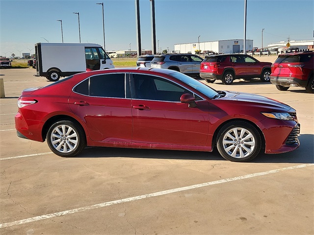 Used Car 2020 Toyota Camry  Le For Sale Under $25,000 In Plainview, Texas