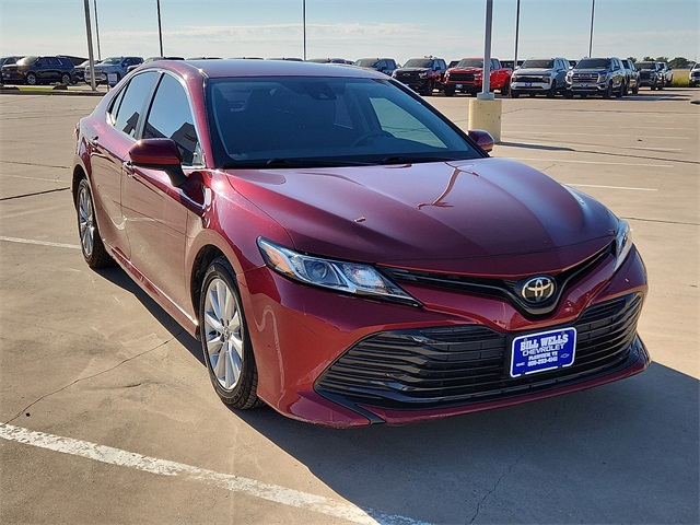 Used Car 2020 Toyota Camry  Le For Sale Under $25,000 In Plainview, Texas
