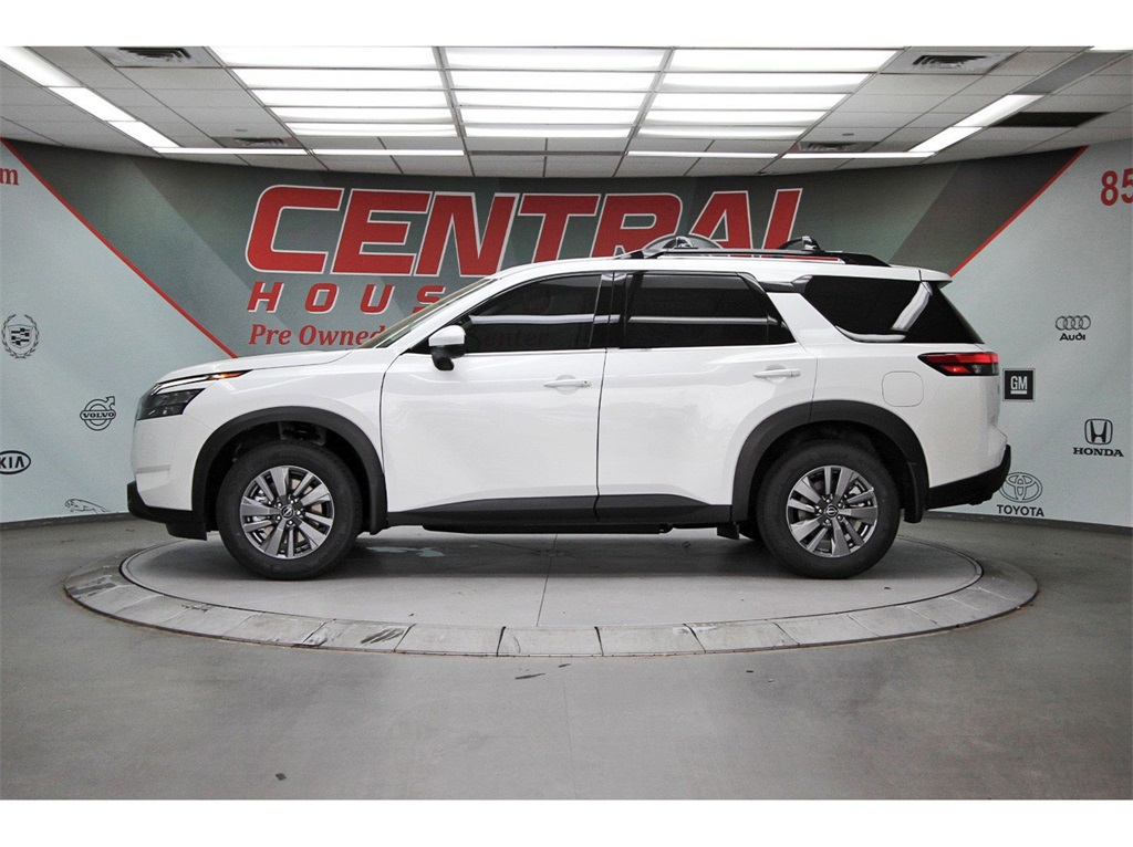 2025 Nissan Pathfinder SV White at Bravo Nissan
