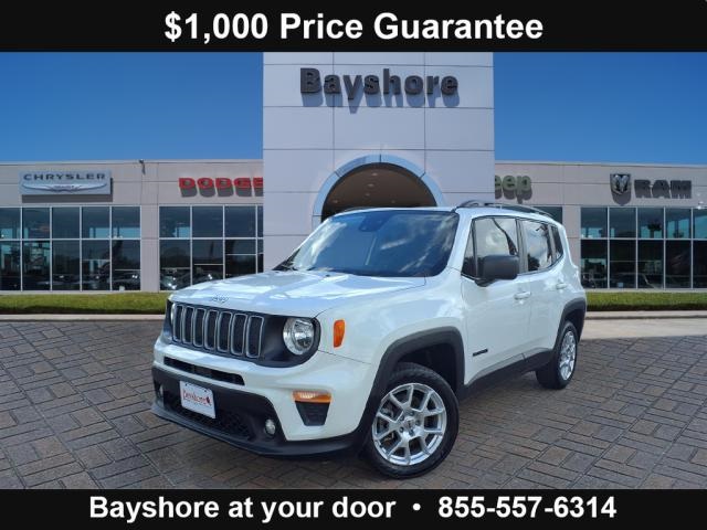 2022 Jeep Renegade Latitude White at Bayway Chrysler Dodge Jeep Ram