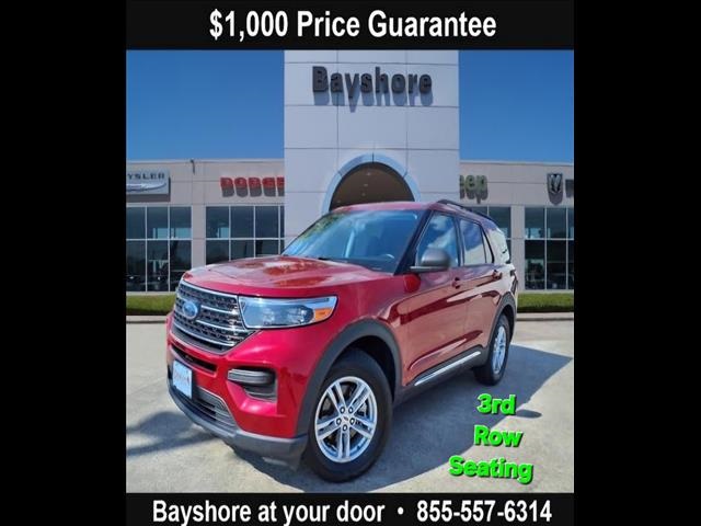 2021 Ford Explorer XLT Red at Shottenkirk Kia Fort Bend
