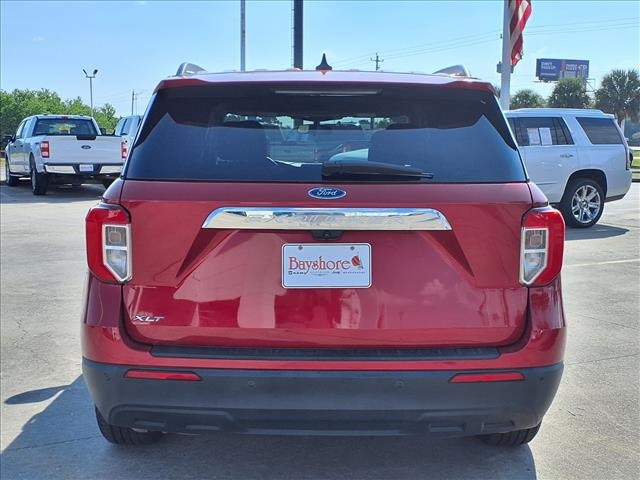 2021 Ford Explorer XLT Red at Shottenkirk Kia Fort Bend