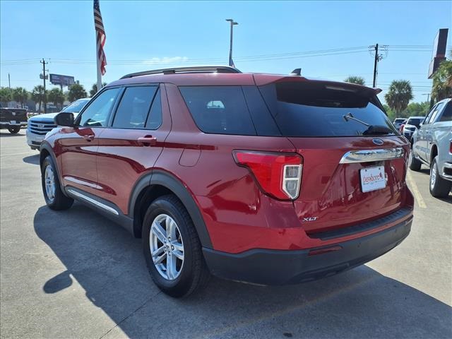 2021 Ford Explorer XLT Red at Shottenkirk Kia Fort Bend