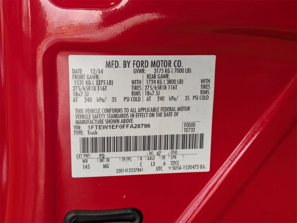 Used 2015 Ford F-150 For Sale in Findlay, OH