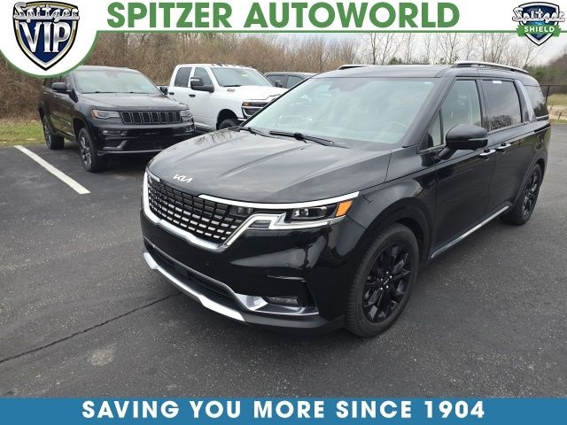 Aurora Black 2022 Kia Carnival SX Prestige FWD Minivan Front-Wheel Drive 8-Speed Automatic