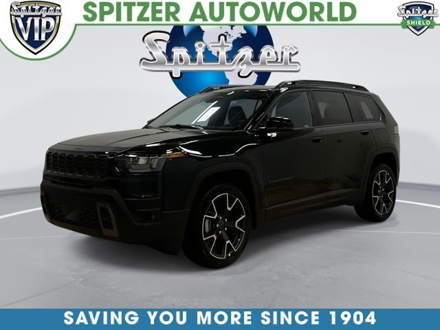 Diamond Black Crystal Pearlcoat 2026 Jeep Cherokee Overland 4WD SUV / Crossover Four-Wheel Drive Continuously Variable Transmission