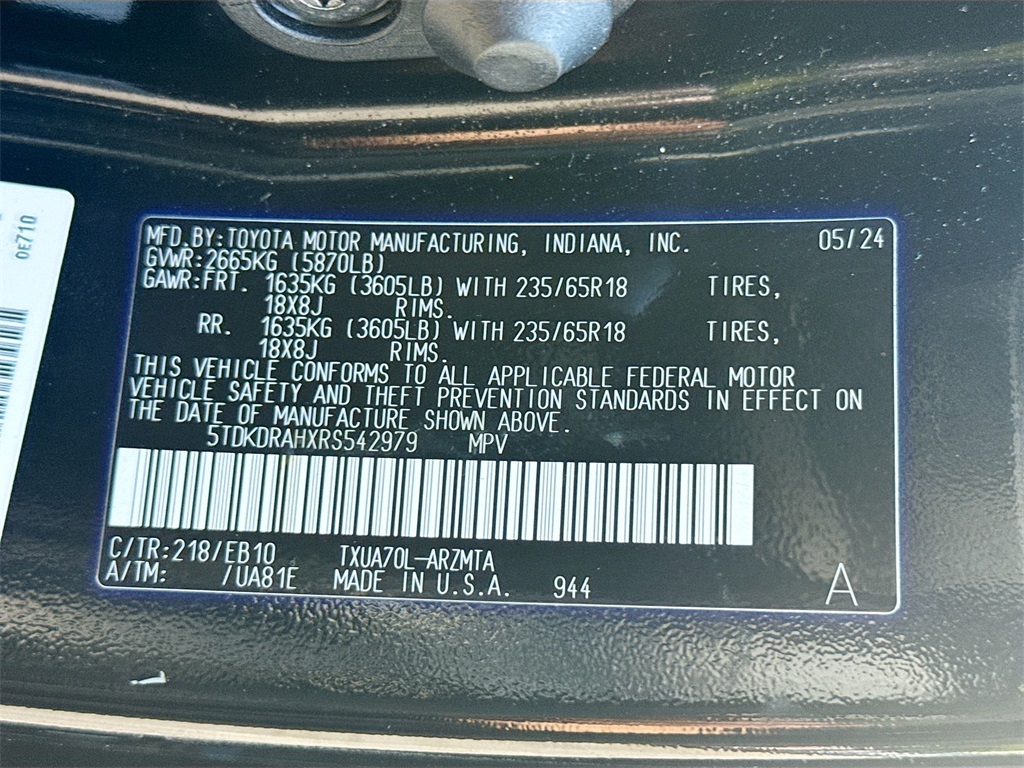 2024 Toyota Highlander XLE Blue at Don McGill Toyota