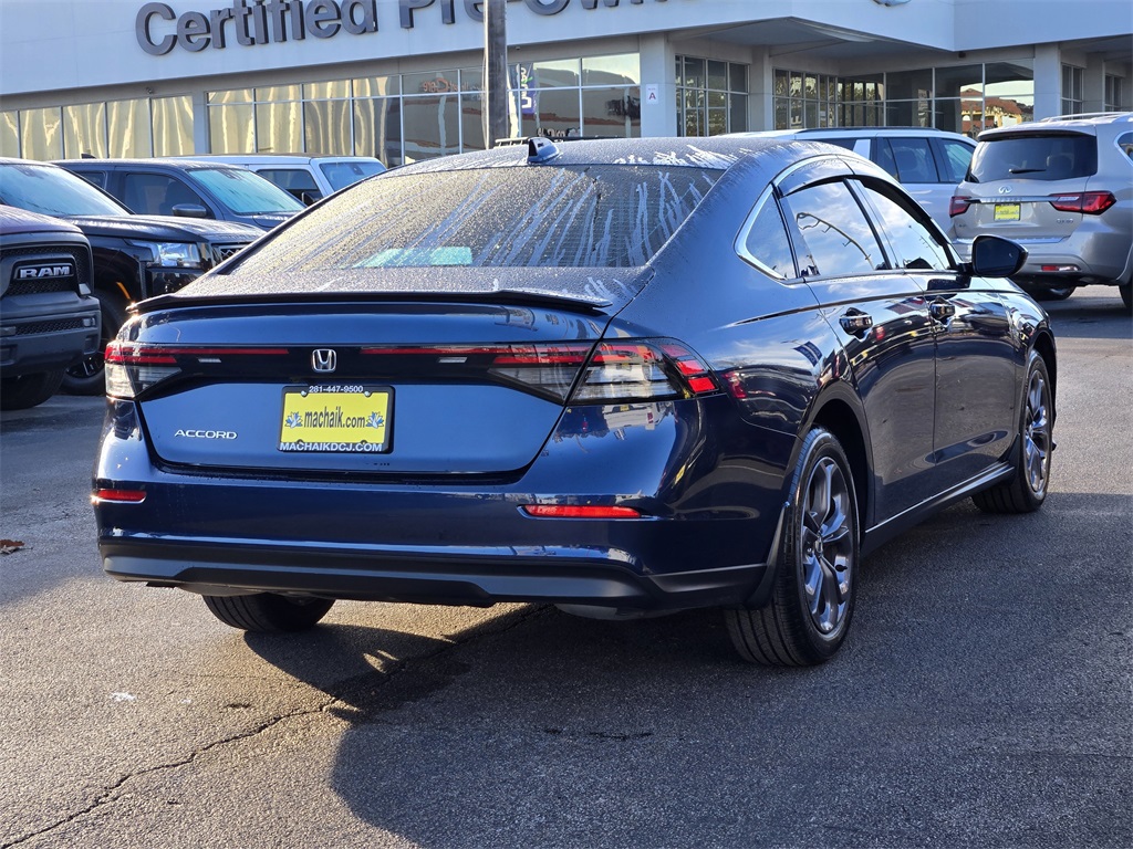 2024 Honda Accord EX Blue at Bayway Chrysler Dodge Jeep Ram