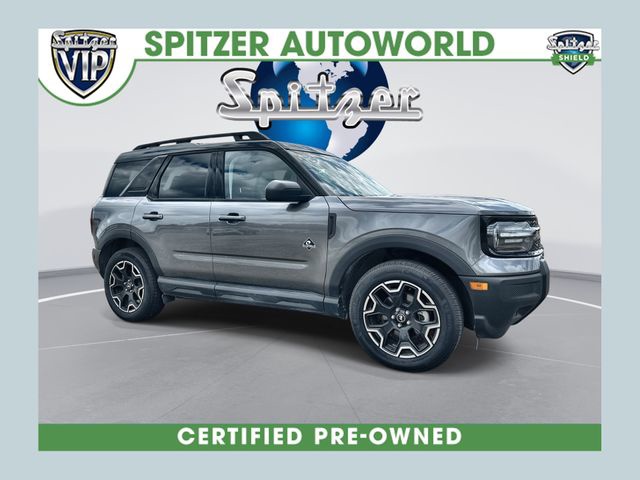 Gray Metallic 2025 Ford Bronco Sport SUV / Crossover All-Wheel Drive 8-Speed Automatic