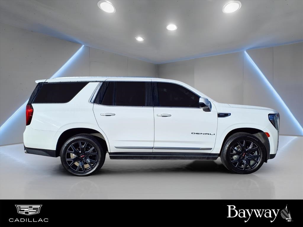 2021 GMC Yukon Denali White at Bayway Cadillac of The Woodlands