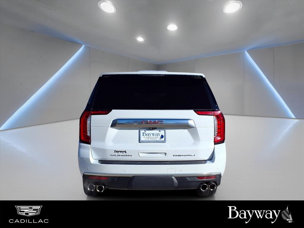 2021 GMC Yukon Denali White at Bayway Cadillac of The Woodlands