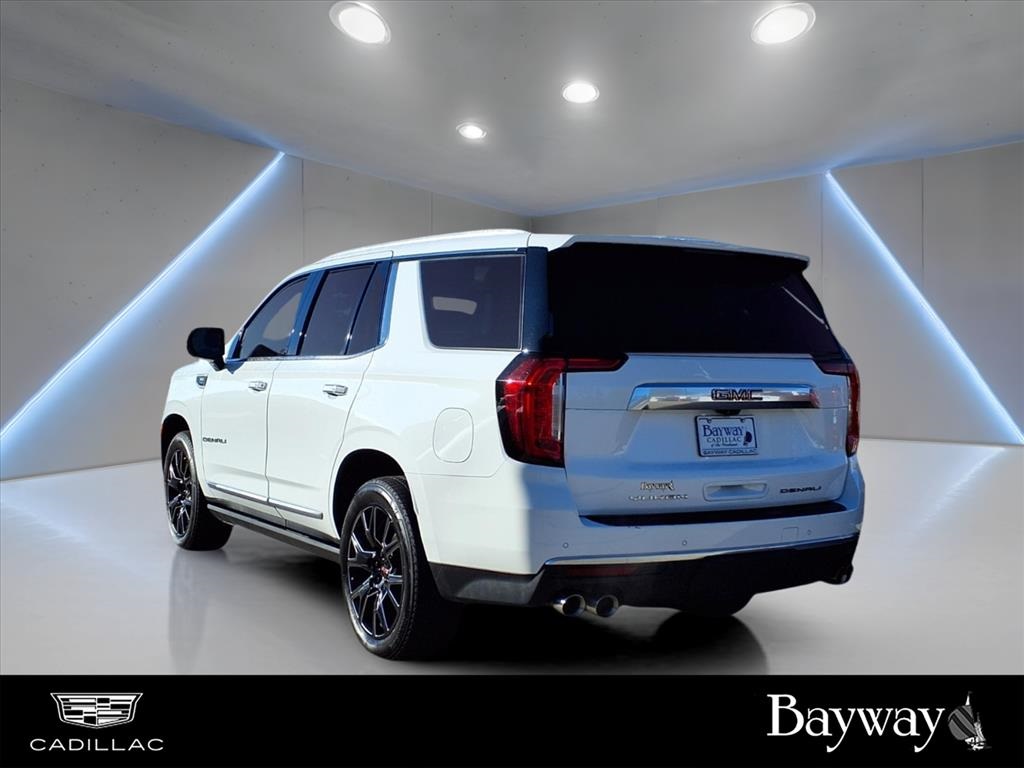 2021 GMC Yukon Denali White at Bayway Cadillac of The Woodlands