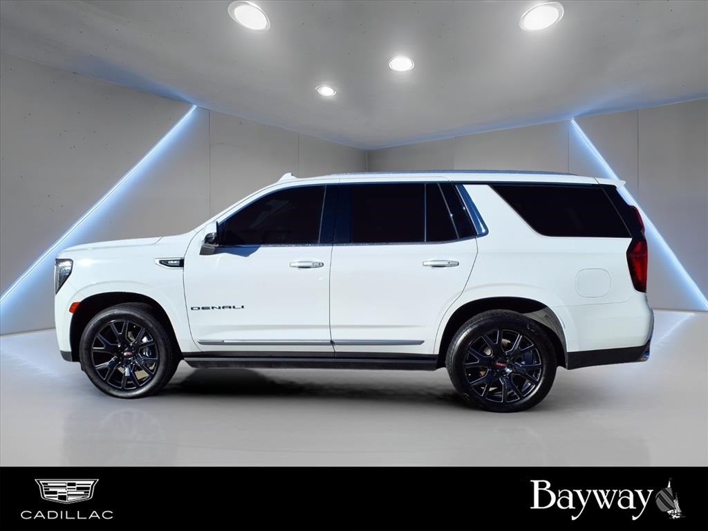 2021 GMC Yukon Denali White at Bayway Cadillac of The Woodlands