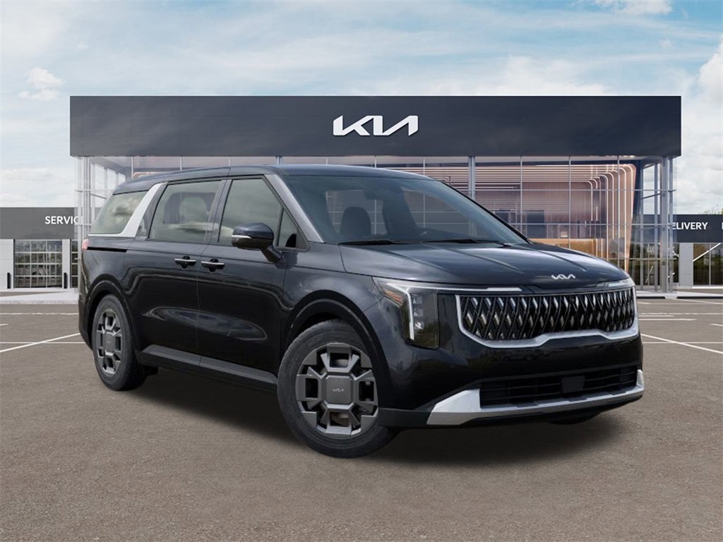 2026 Kia Carnival Hybrid EX Gray at Shottenkirk Kia Fort Bend