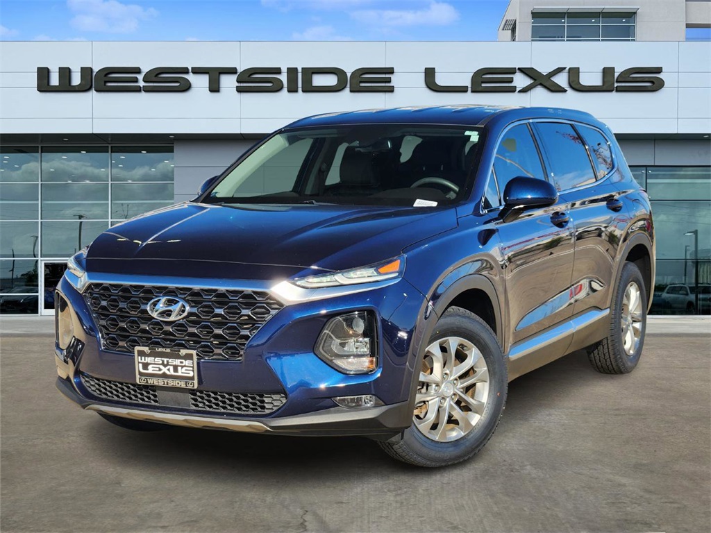 2019 Hyundai Santa Fe SEL Blue at North Houston Mitsubishi