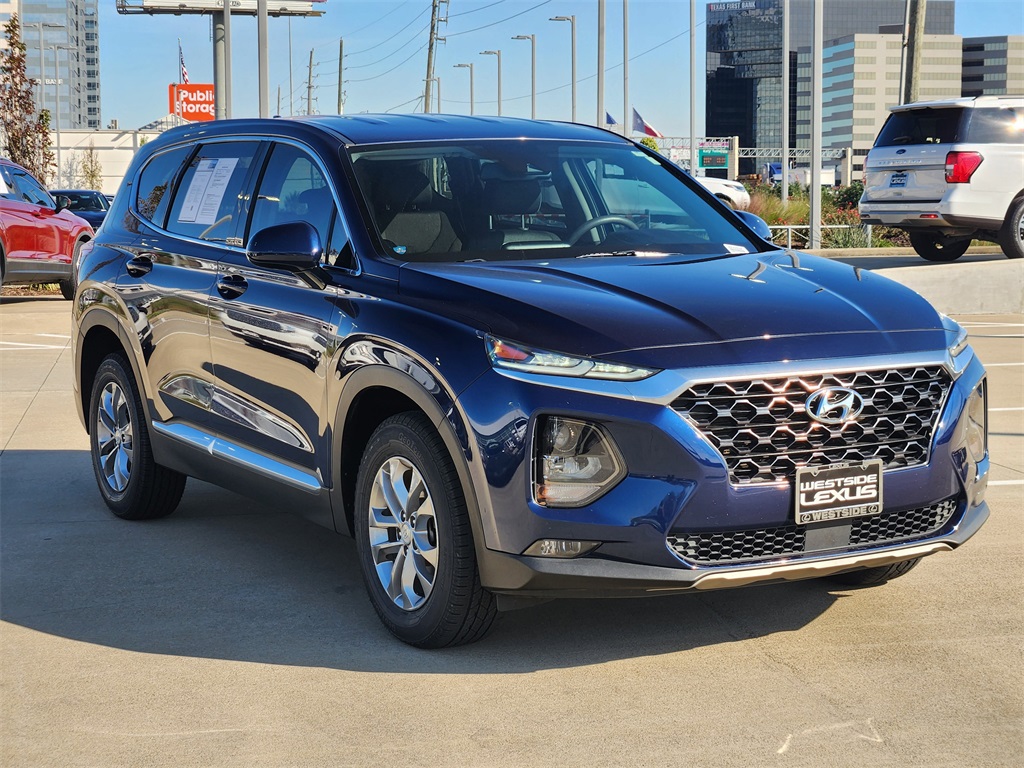 2019 Hyundai Santa Fe SEL Blue at North Houston Mitsubishi