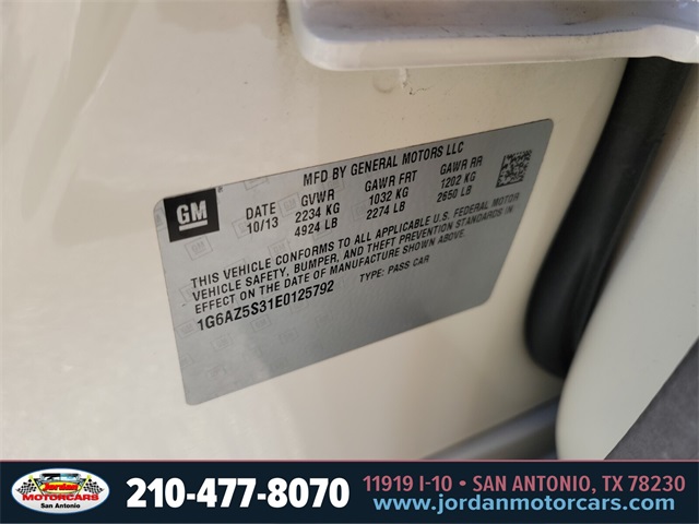 Used Car 2014 Cadillac Cts  3.6l Premium For Sale In San Antonio, Texas