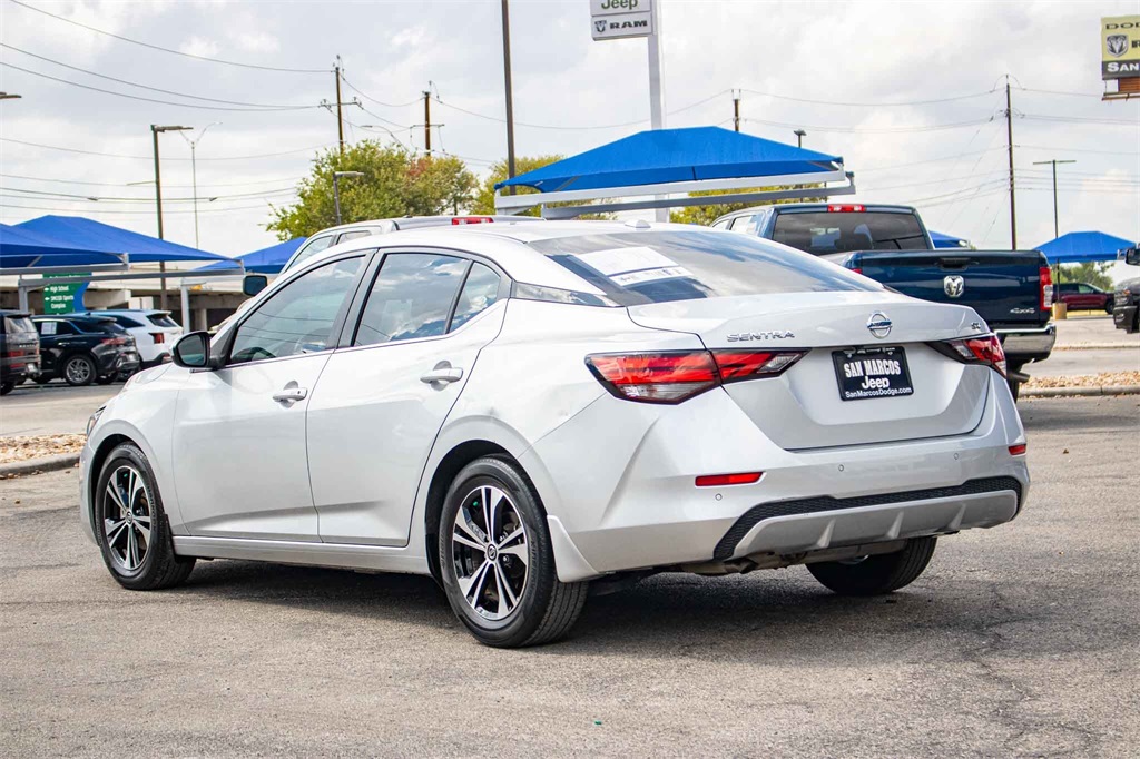Used Car 2021 Nissan Sentra  Sv For Sale Under $15,000 In San Marcos, Texas