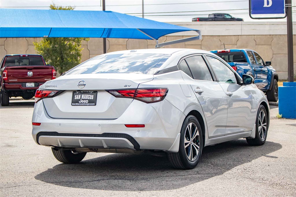 Used Car 2021 Nissan Sentra  Sv For Sale Under $15,000 In San Marcos, Texas