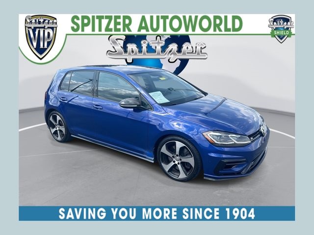 Lapiz Blue Metallic 2019 Volkswagen Golf R Hatchback All-Wheel Drive 7-Speed Dual Clutch