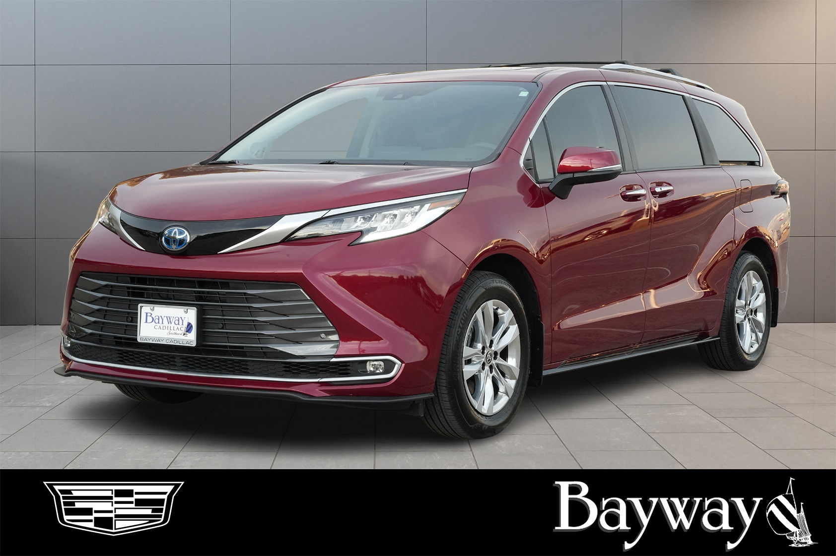 2024 Toyota Sienna Limited Red at Classic Toyota Galveston