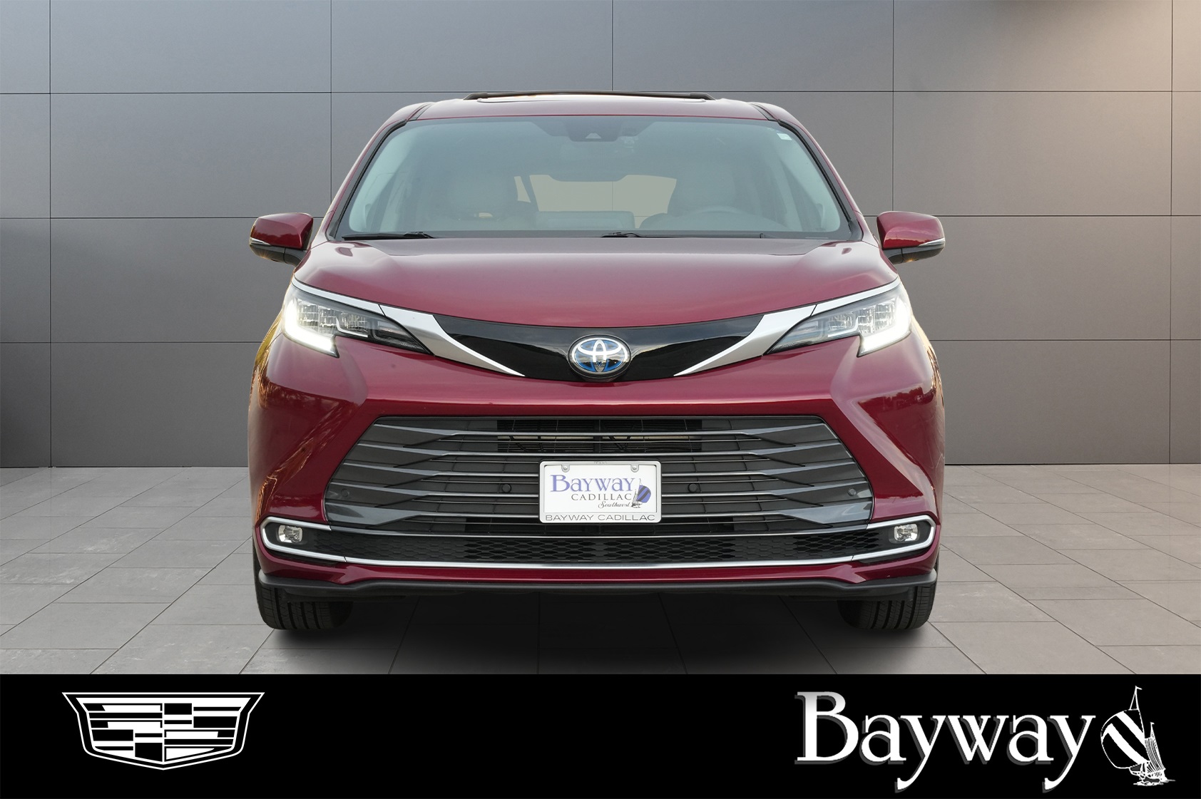 2024 Toyota Sienna Limited Red at Classic Toyota Galveston