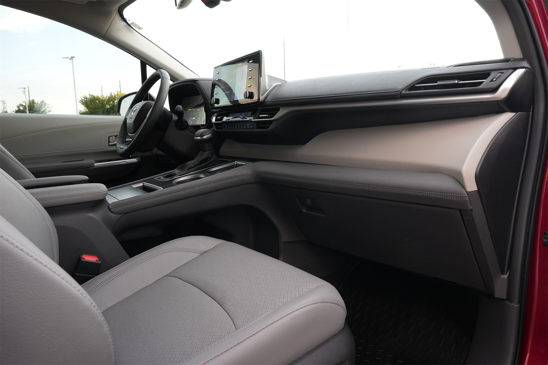 2024 Toyota Sienna Limited Red at Classic Toyota Galveston