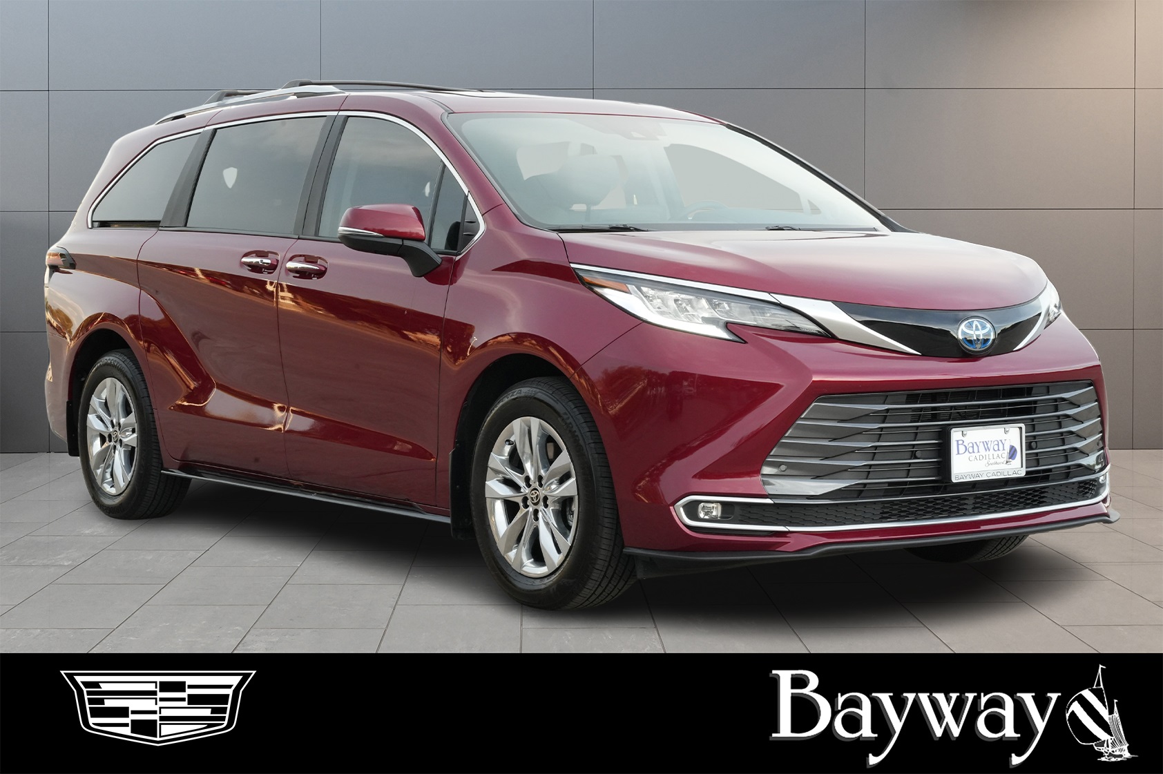 2024 Toyota Sienna Limited Red at Classic Toyota Galveston
