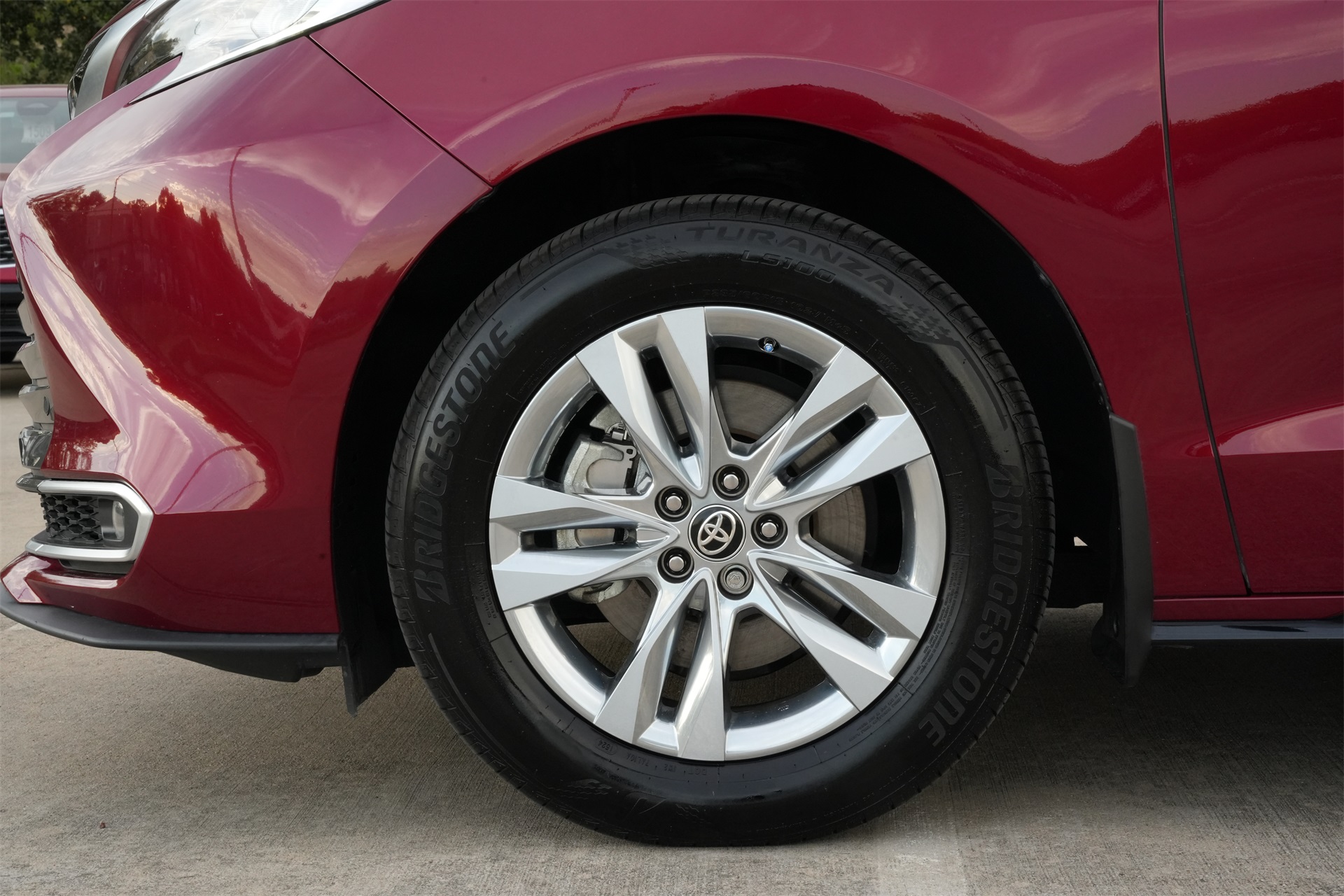 2024 Toyota Sienna Limited Red at Classic Toyota Galveston