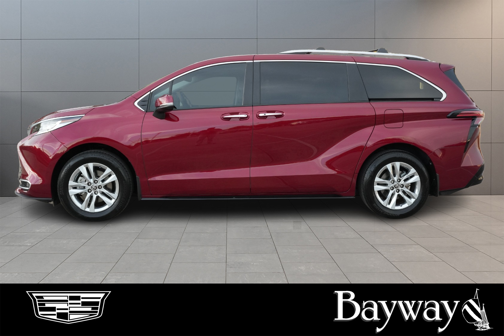 2024 Toyota Sienna Limited Red at Classic Toyota Galveston